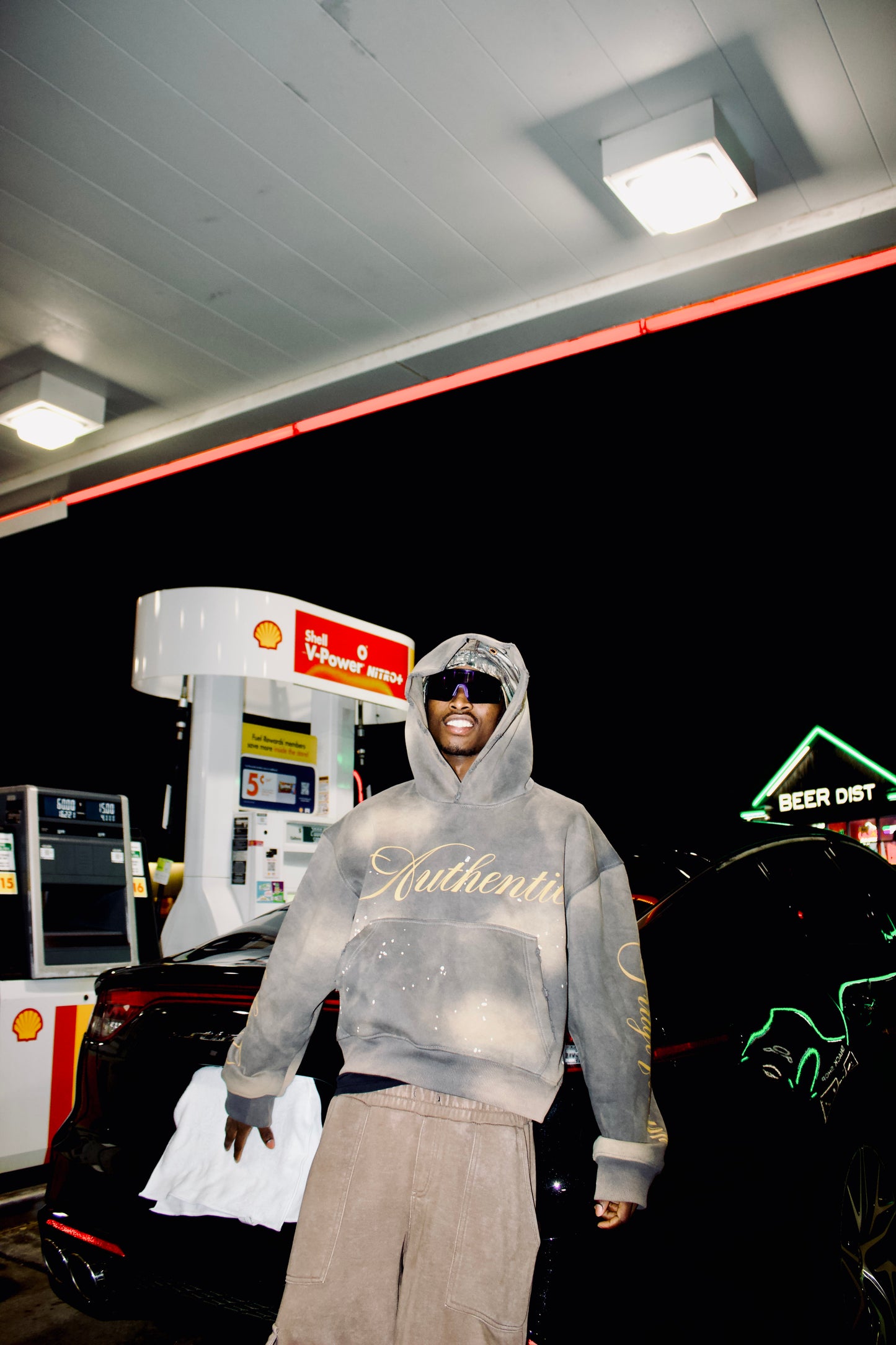 "AUTHENTIC"HOODIE