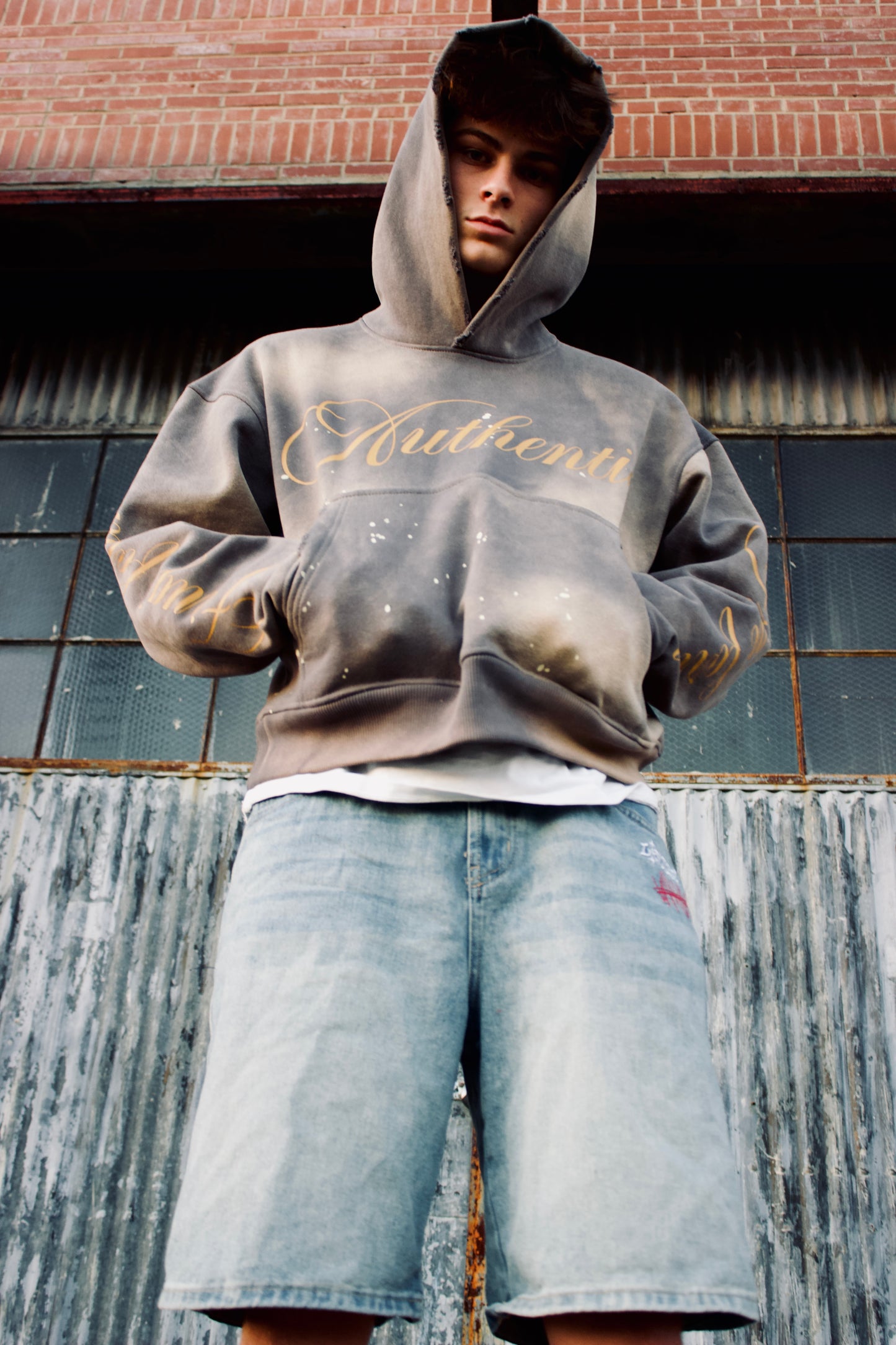 "AUTHENTIC"HOODIE
