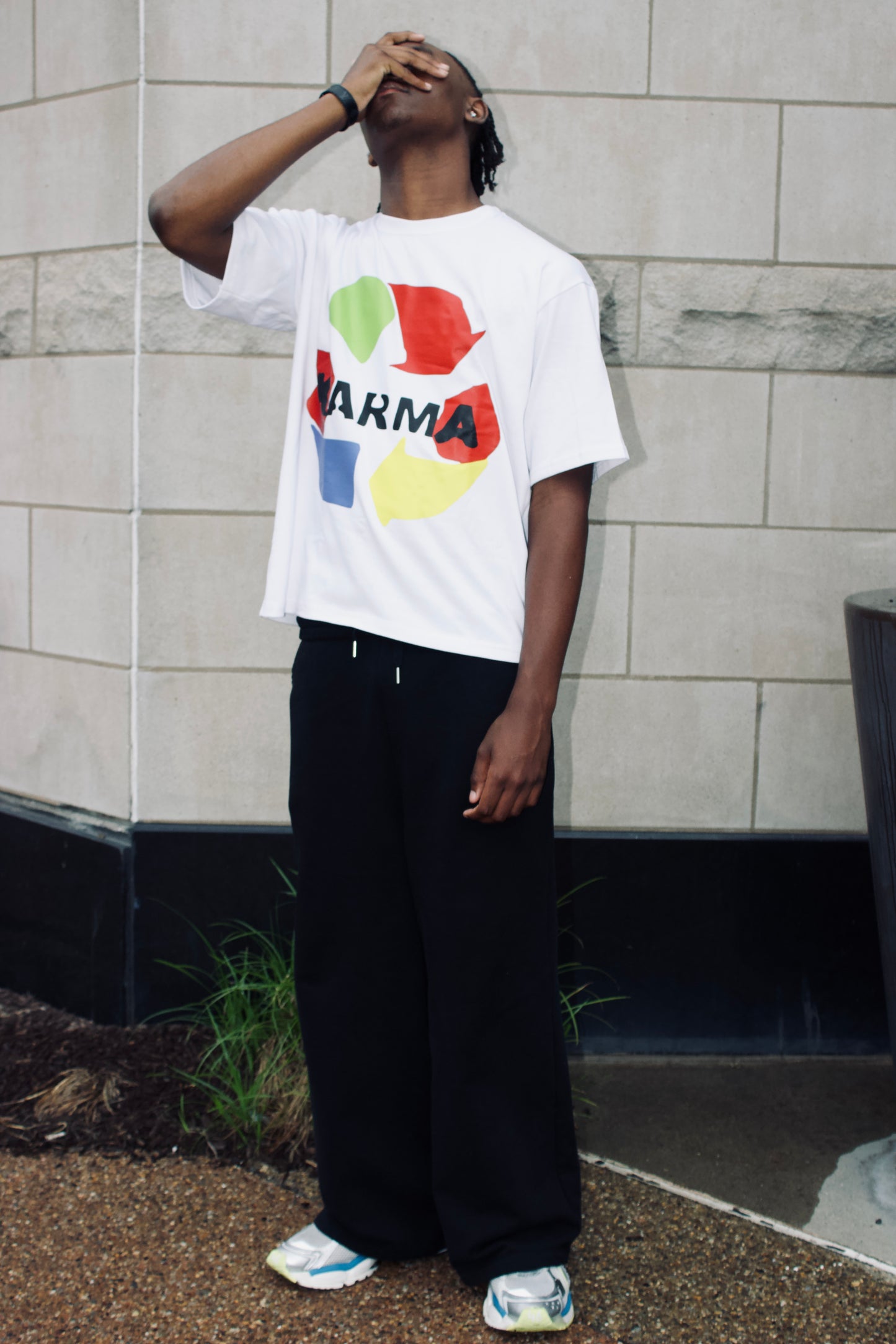 "KARMA" colorful shirt