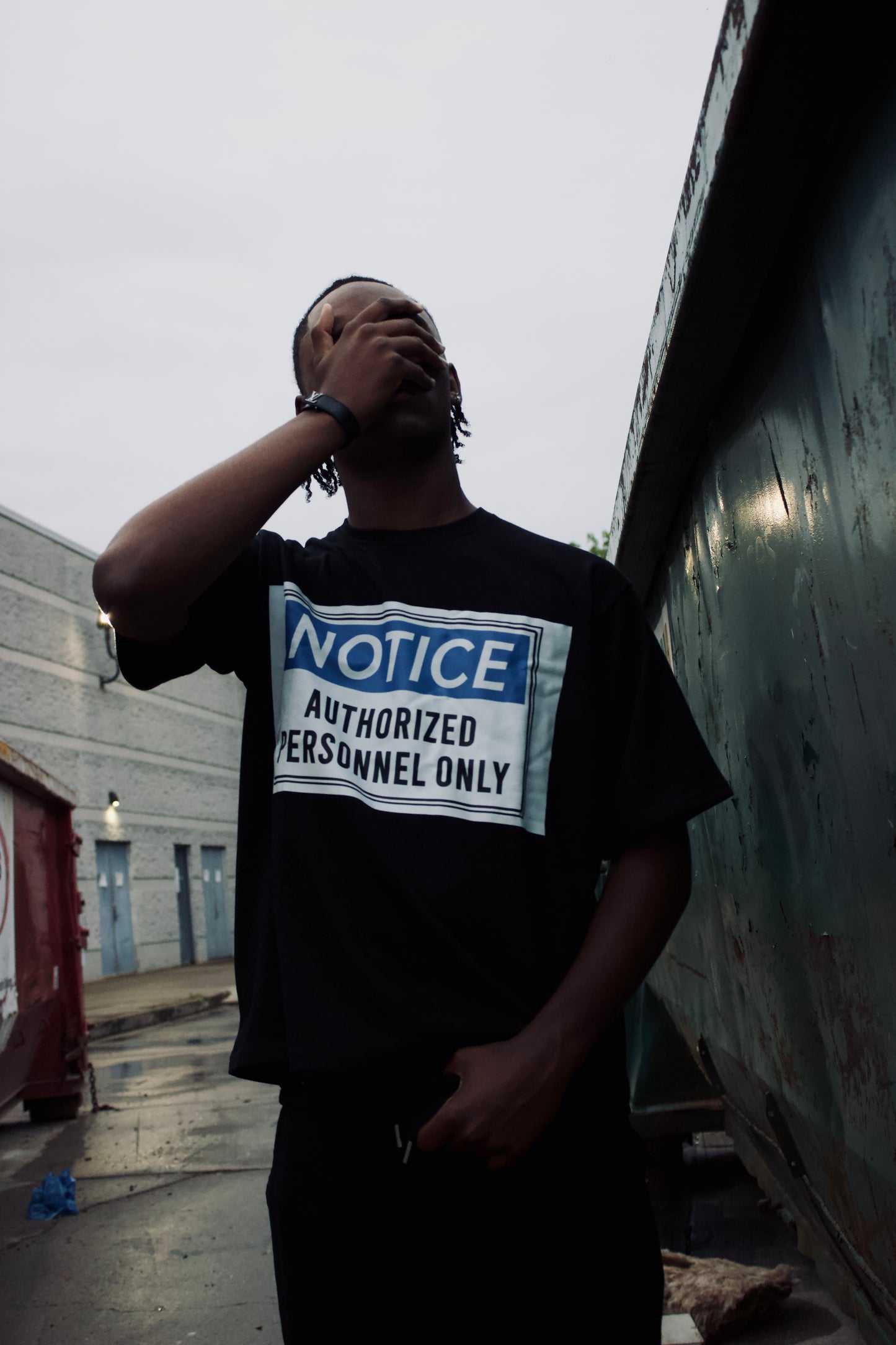 "NOTICE" shirt