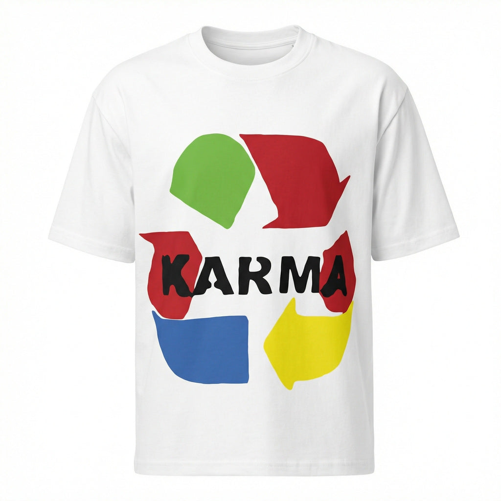 "KARMA" colorful shirt