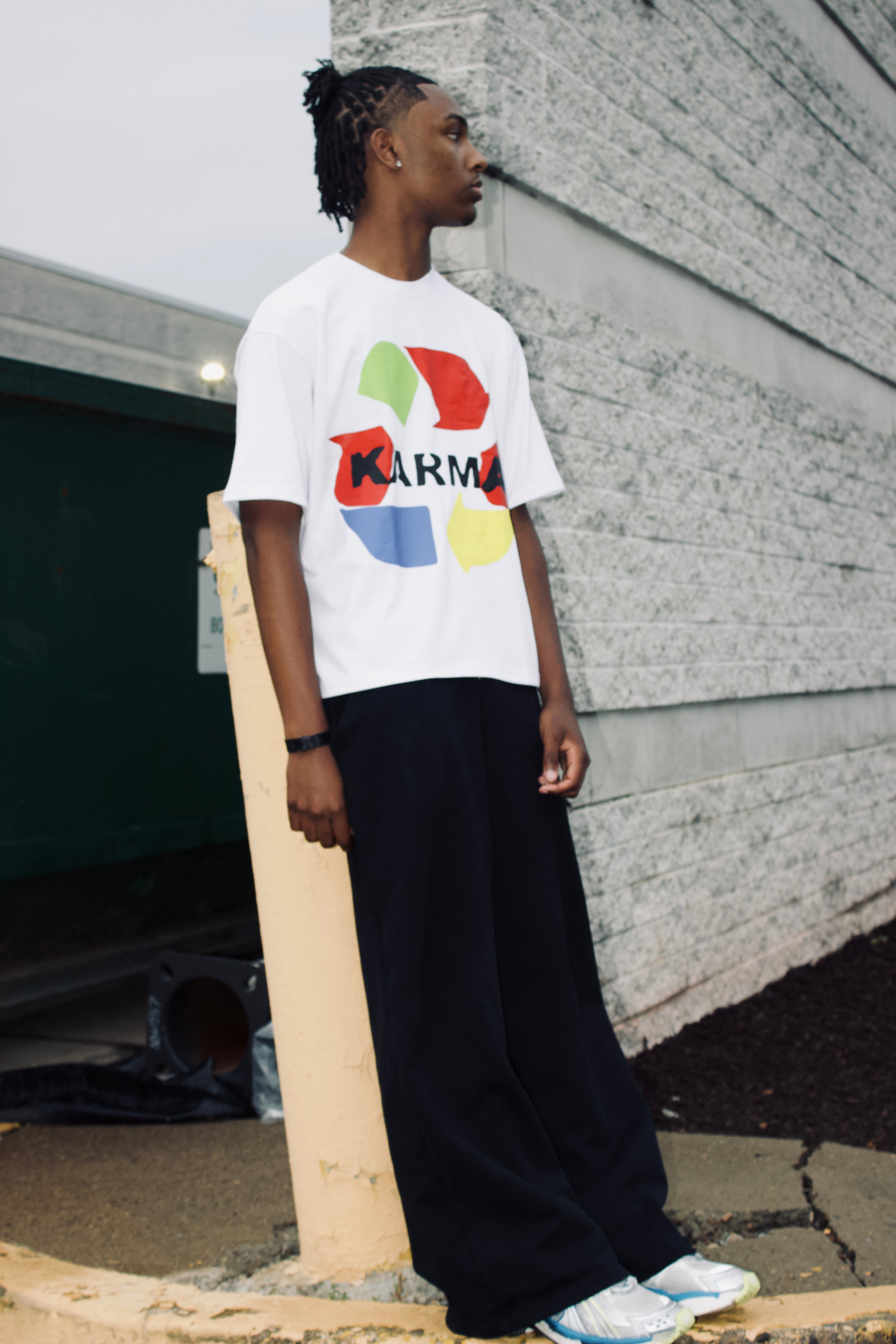 "KARMA" colorful shirt