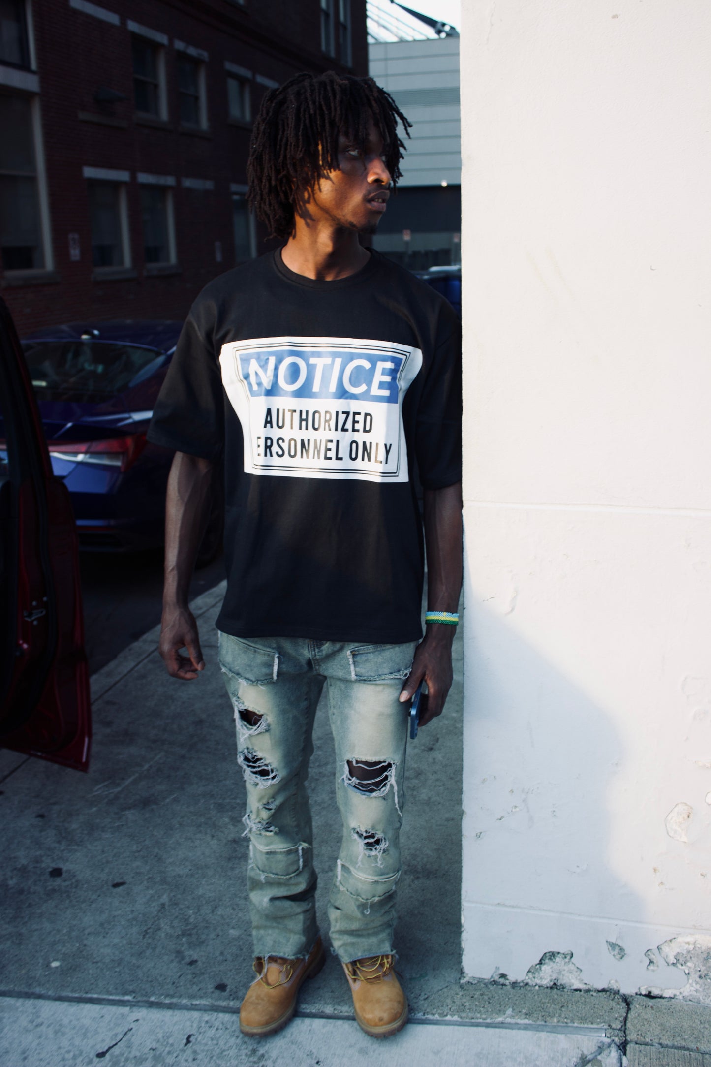 "NOTICE" shirt